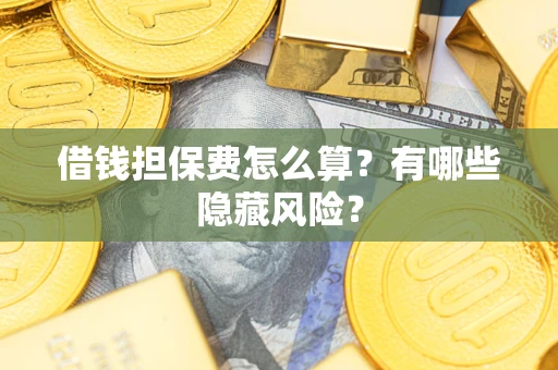 济南借钱担保费怎么算？有哪些隐藏风险？