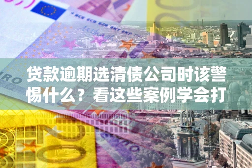 济南贷款逾期选清债公司时该警惕什么？看这些案例学会打翻身仗