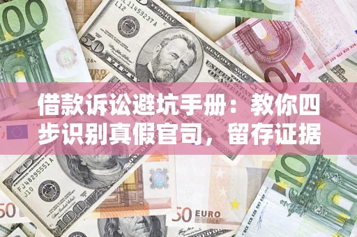 济南借款诉讼避坑手册：教你四步识别真假官司，留存证据不踩雷