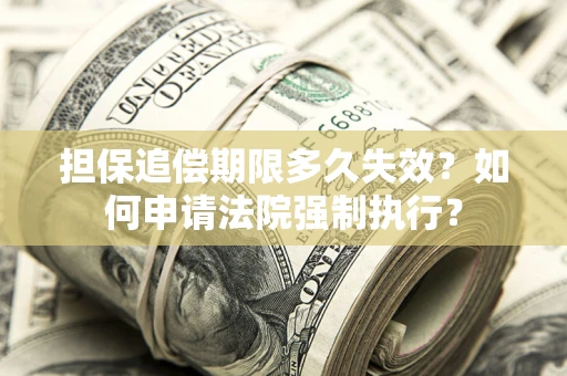 济南担保追偿期限多久失效？如何申请法院强制执行？