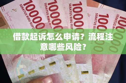 济南借款起诉怎么申请？流程注意哪些风险？